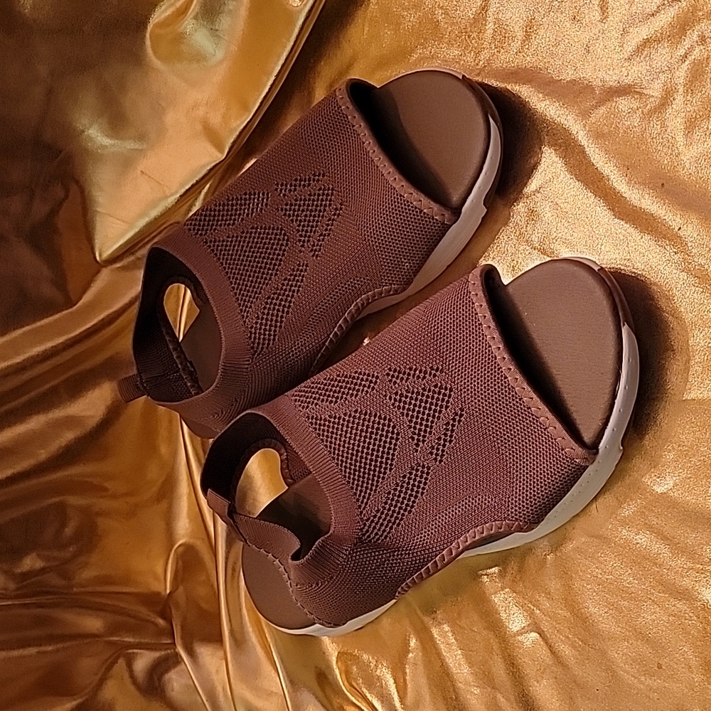 QVC Brown sandles
